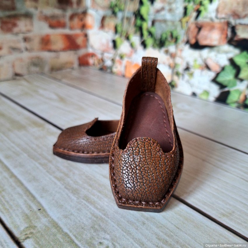 Туфельки-балетки на кукол Готц50 (фото 3)