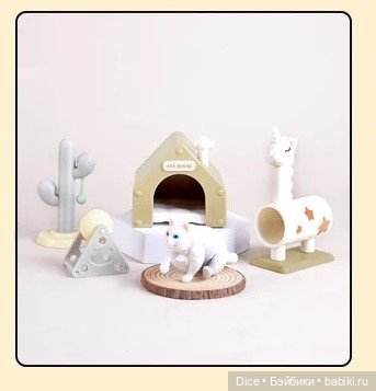 Шарнирный котик 1/6 с аксессуарами (2) (фото 2)