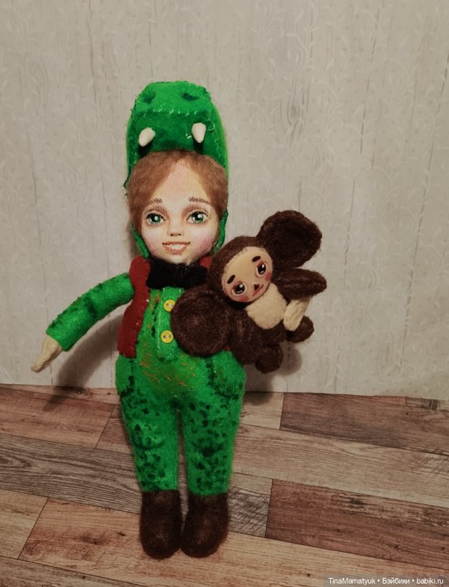 Генка Крокодил — Авторские куклы