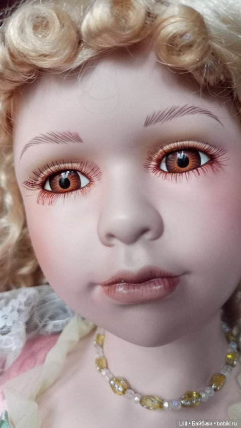 Большая барышня — Фарфоровые куклы