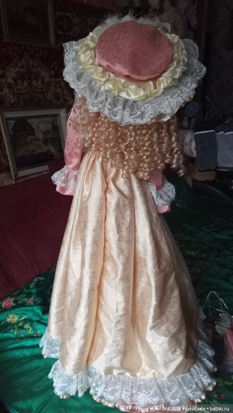 Большая барышня — Фарфоровые куклы (фото 3)