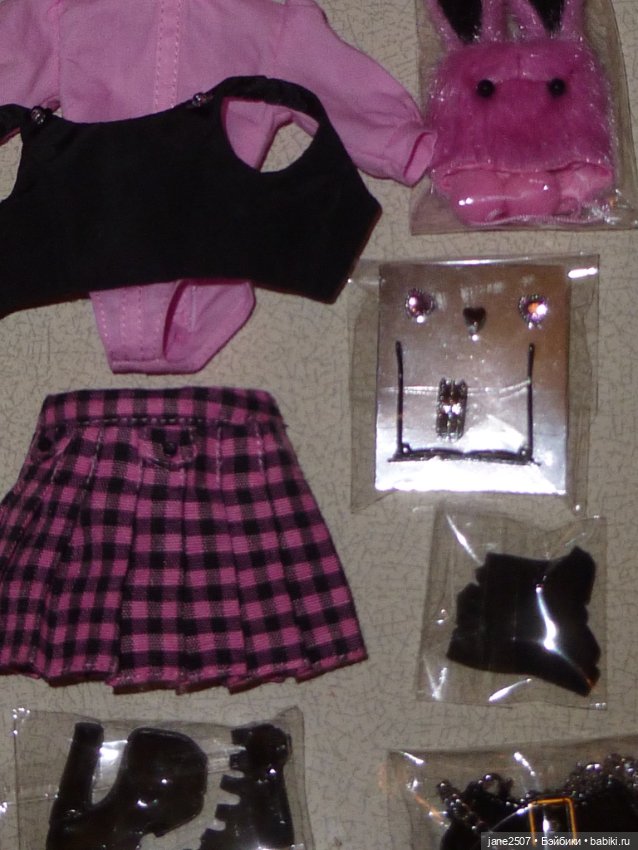 Полный аутфит Nippon Misaki Moody Bunny новый (Integrity toys, размер Poppy Parker) (фото 4)