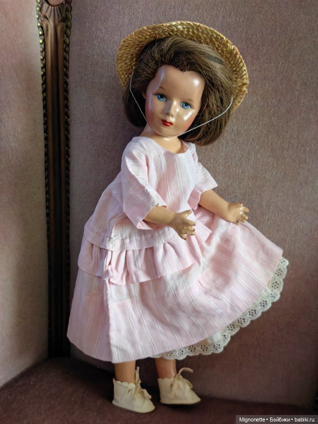 Monica- "живые волосы" — Антикварные куклы (фото 5)