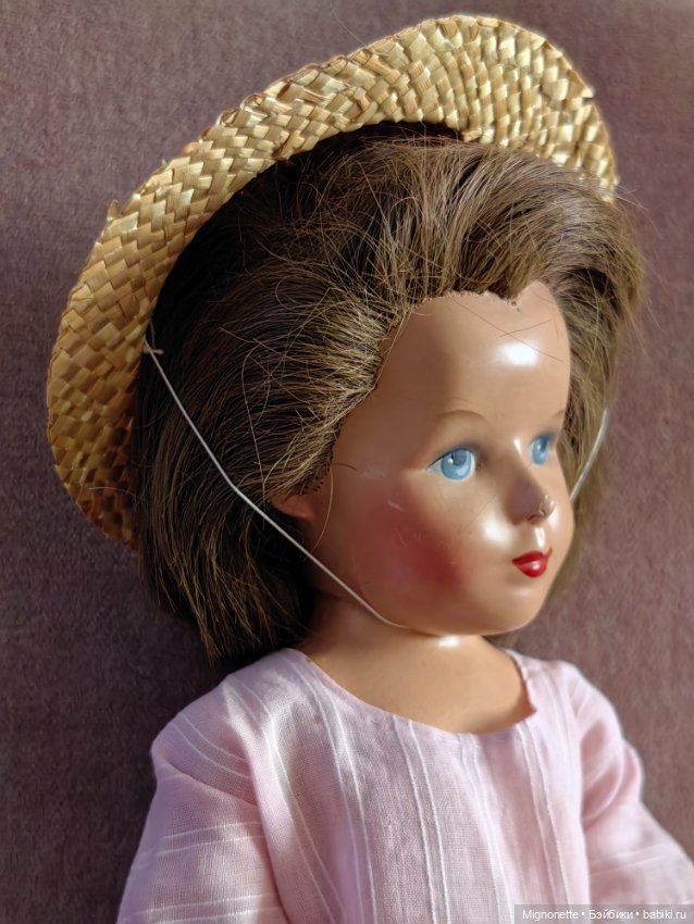 Monica- "живые волосы" — Антикварные куклы