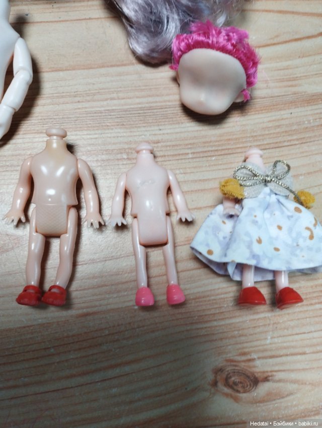 Лот малышек Баболи и др — Тела и головы для кукол (фото 2)