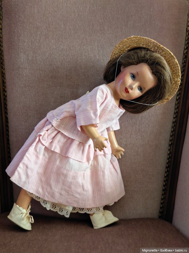 Monica- "живые волосы" — Антикварные куклы (фото 6)