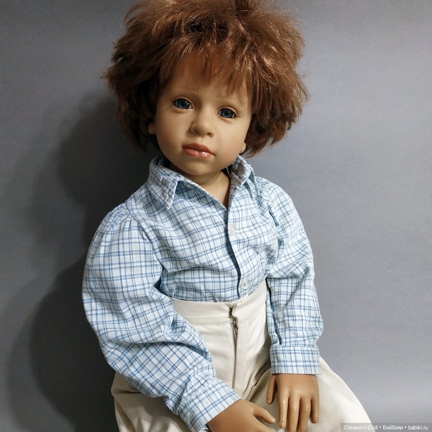Мальчик Leon (Sebastian) от Pamela Erff. Лимитированная Коллекционная Кукла (фото 2)