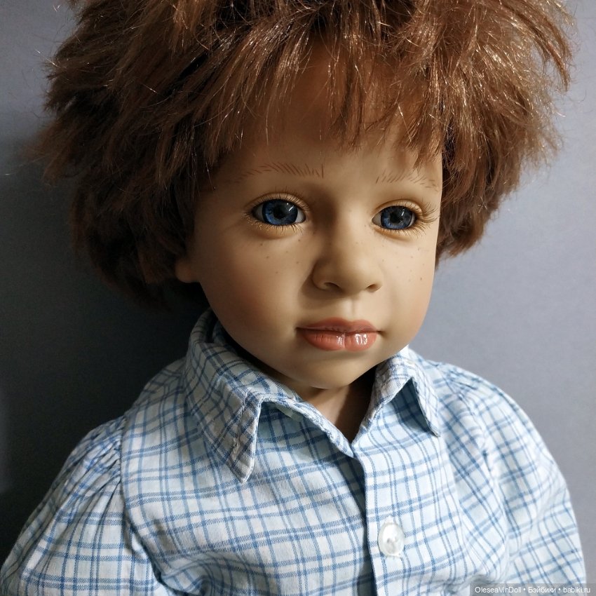 Мальчик Leon (Sebastian) от Pamela Erff. Лимитированная Коллекционная Кукла (фото 4)