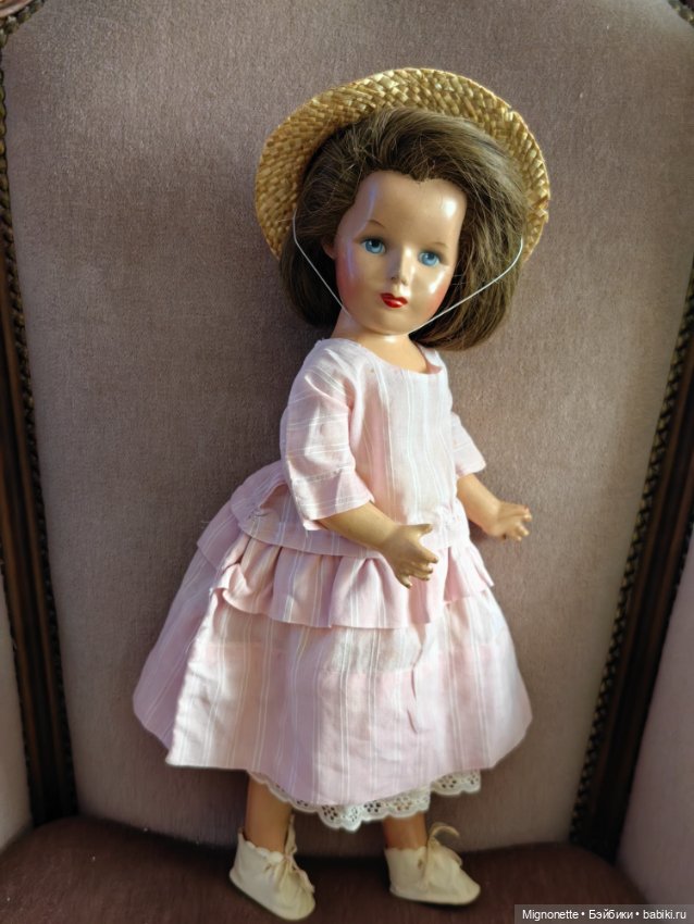 Monica- "живые волосы" — Антикварные куклы (фото 10)