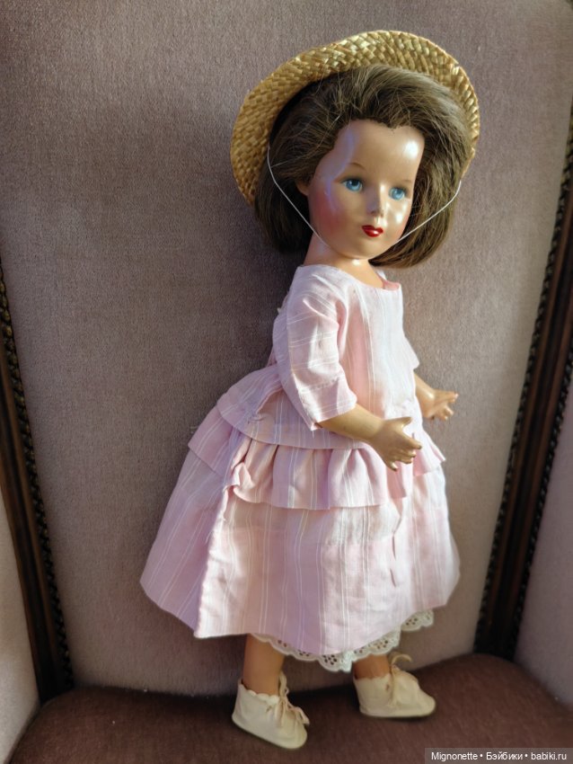 Monica- "живые волосы" — Антикварные куклы (фото 9)