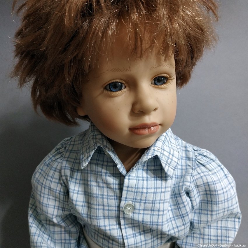 Мальчик Leon (Sebastian) от Pamela Erff. Лимитированная Коллекционная Кукла (фото 3)