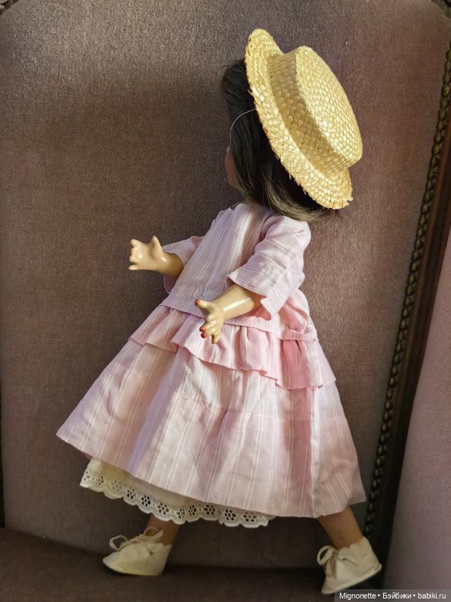 Monica- "живые волосы" — Антикварные куклы (фото 8)