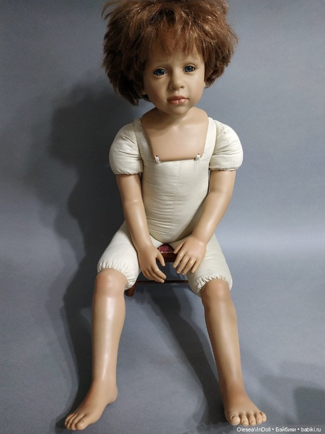 Мальчик Leon (Sebastian) от Pamela Erff. Лимитированная Коллекционная Кукла (фото 7)