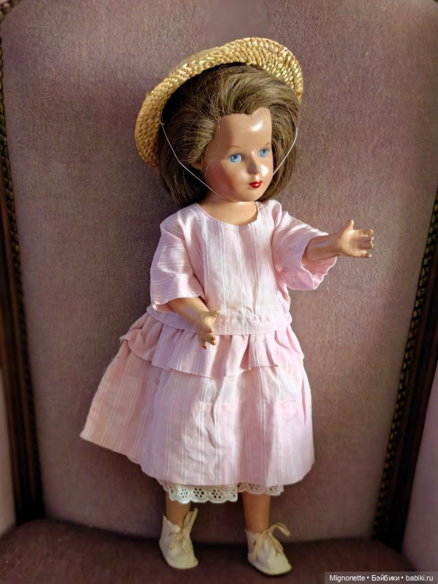 Monica- "живые волосы" — Антикварные куклы (фото 3)