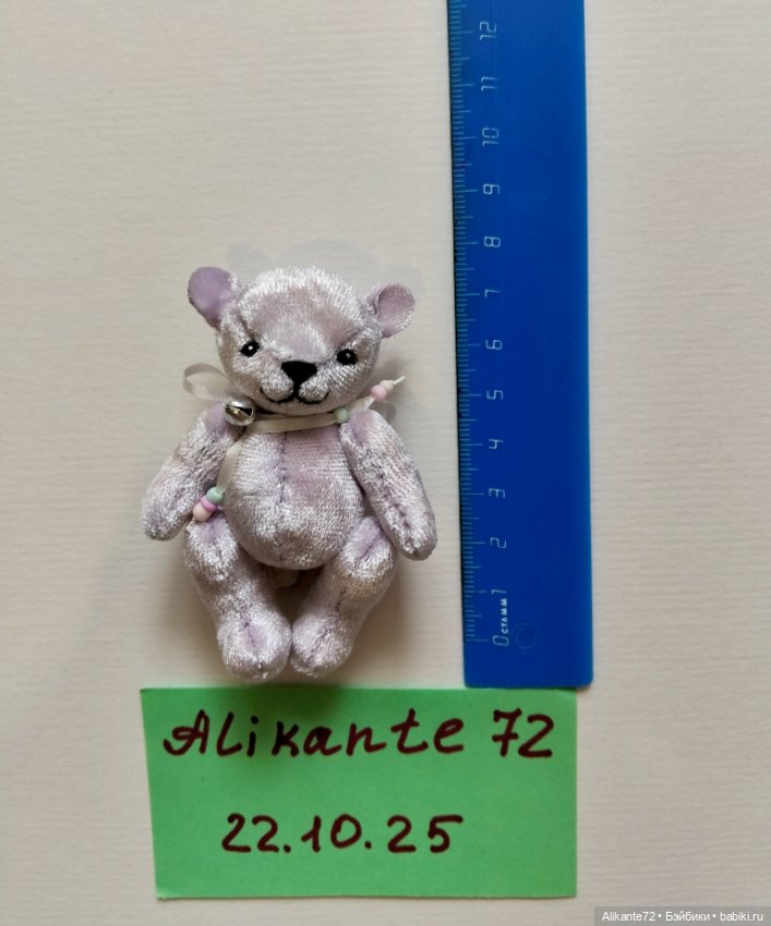 Мишка зефирка мини — Авторские игрушки (фото 3)