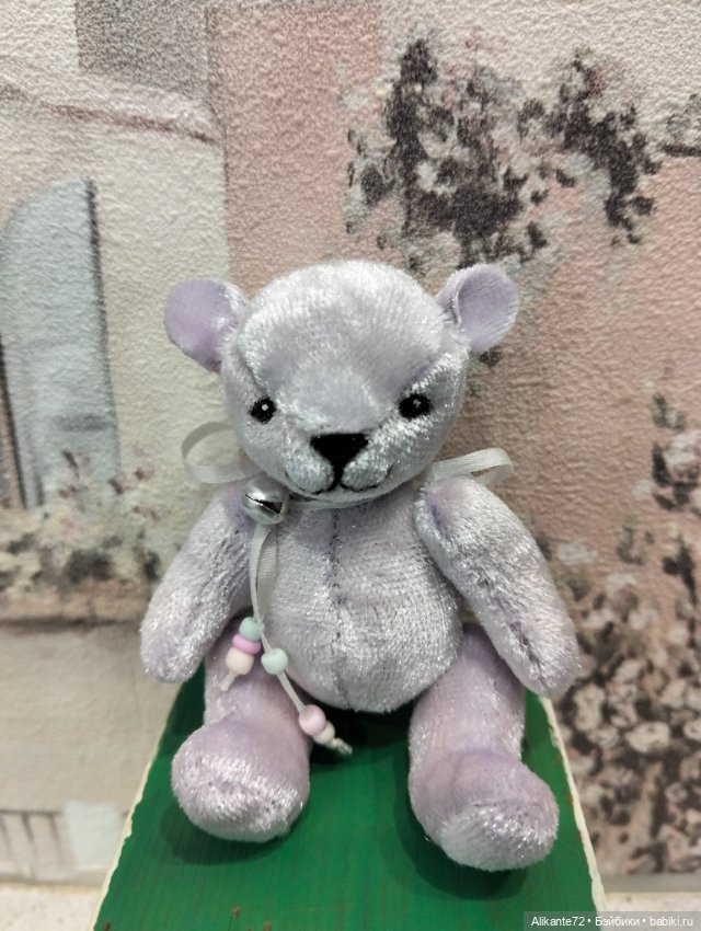 Мишка зефирка мини — Авторские игрушки