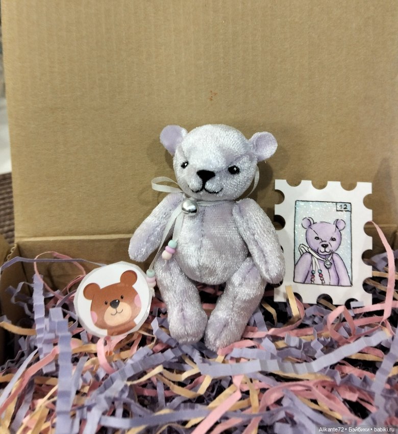 Мишка зефирка мини — Авторские игрушки (фото 2)