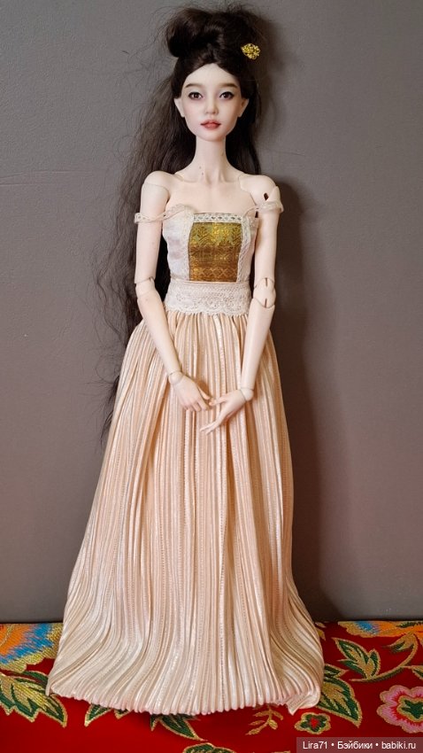 Шёлковое ханьфу для девочек 1/4 (фото 10)