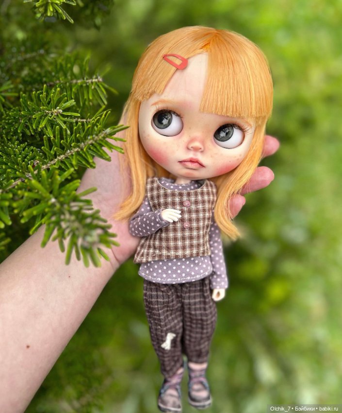 Blythe от Juliia_Po — ООАК (кастом куклы)