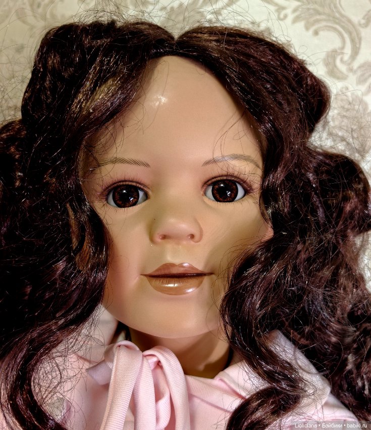 Большая виниловая кукла от Inge Tenbusch 90 см 2003 год (фото 2)