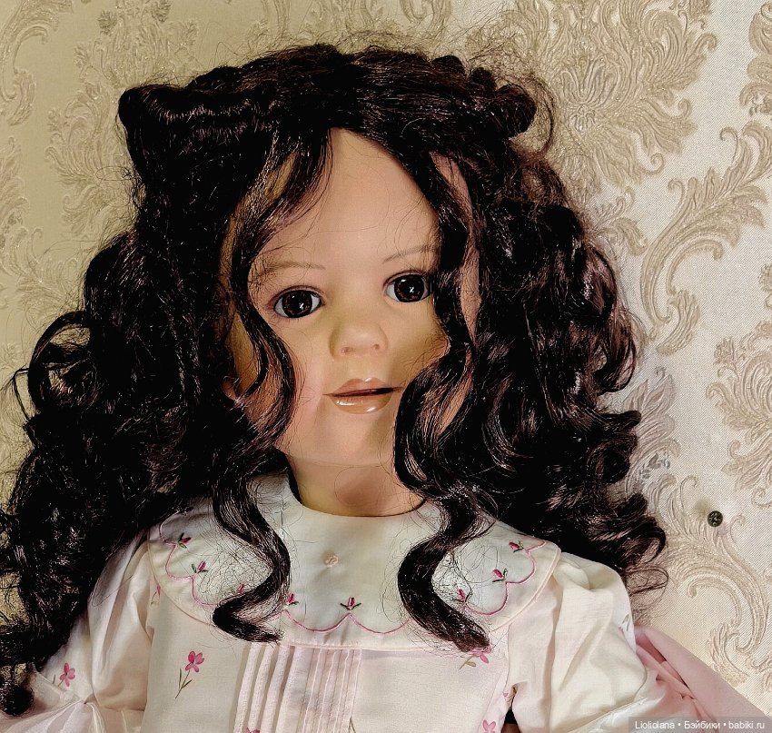 Большая виниловая кукла от Inge Tenbusch 90 см 2003 год (фото 10)