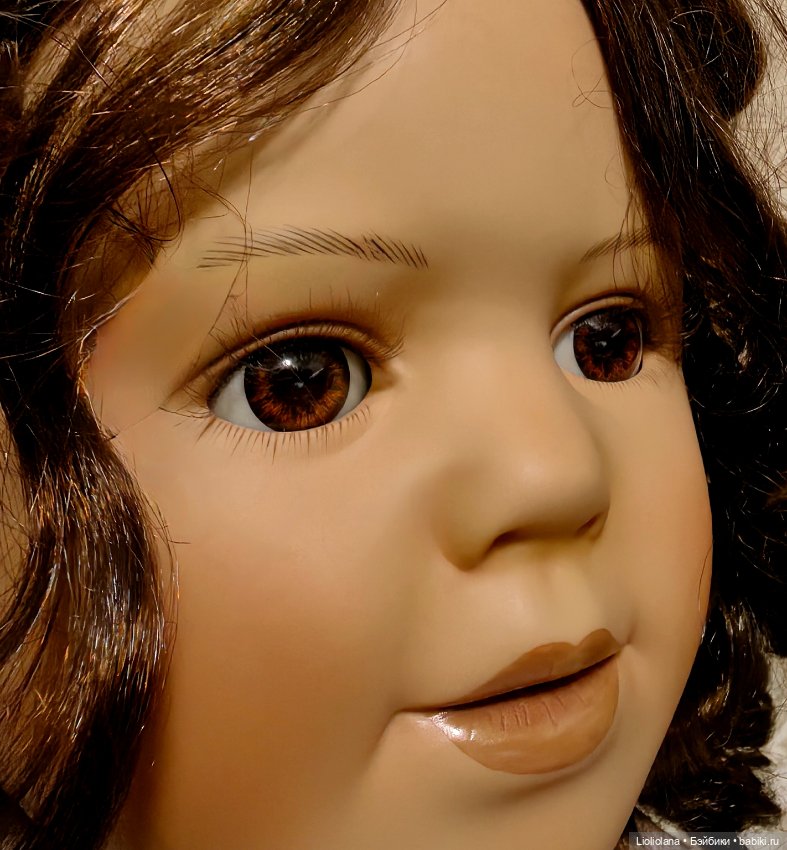 Большая виниловая кукла от Inge Tenbusch 90 см 2003 год