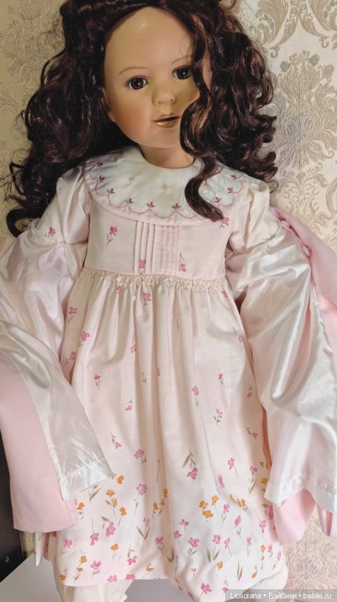 Большая виниловая кукла от Inge Tenbusch 90 см 2003 год (фото 9)