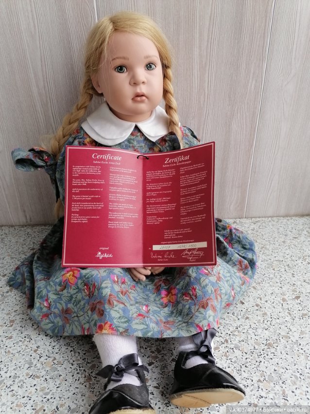 Heike от Sabine Escne — Коллекционные куклы (фото 10)