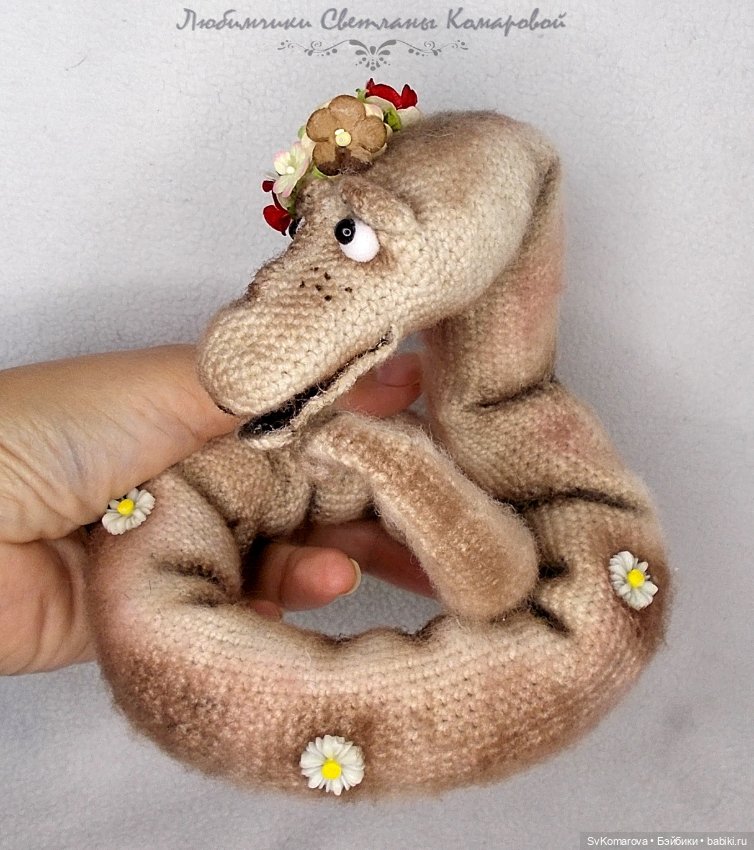 Удав(п-ж38п) — Авторские игрушки (фото 5)