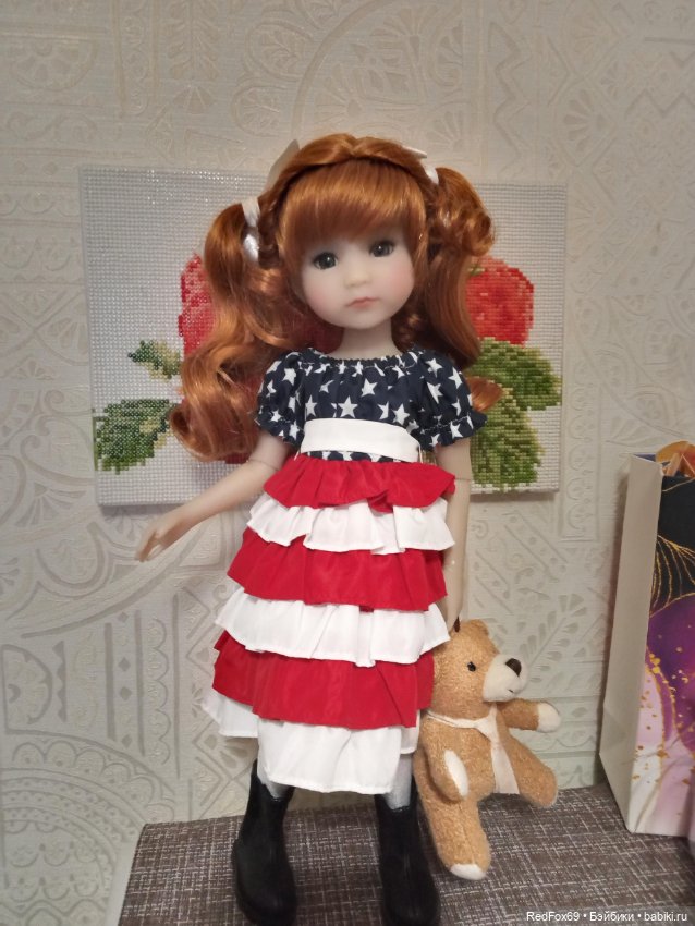 Малышка Ruby Red с двумя паричками (фото 2)