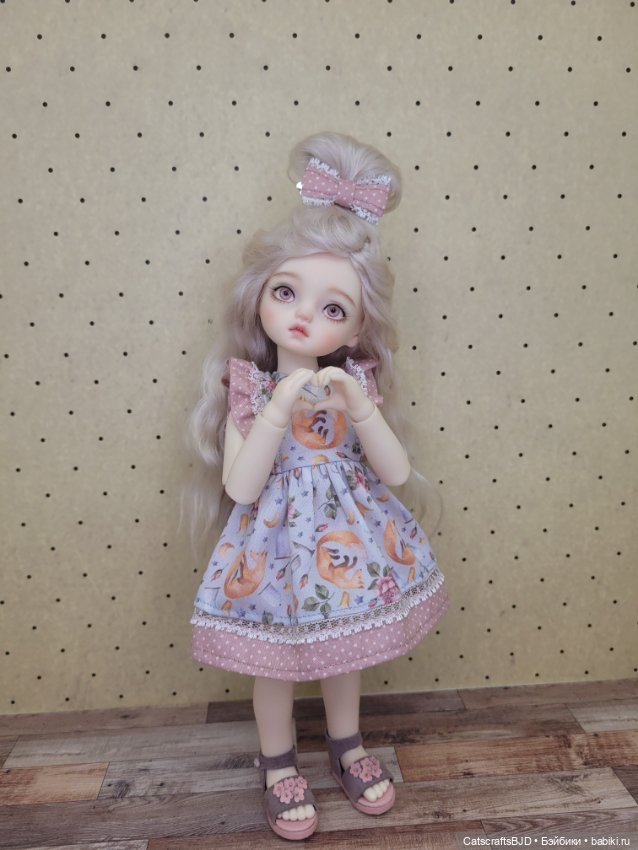 Платье "Маленький Принц" для 1/6 yosd tiny bjd