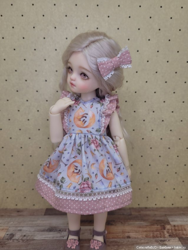 Платье "Маленький Принц" для 1/6 yosd tiny bjd (фото 4)