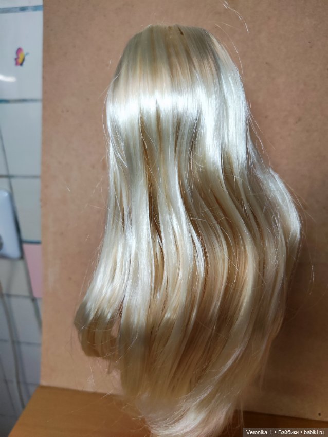 Парики для кукол 1/4 формата, 16-18 см окружность (фото 6)