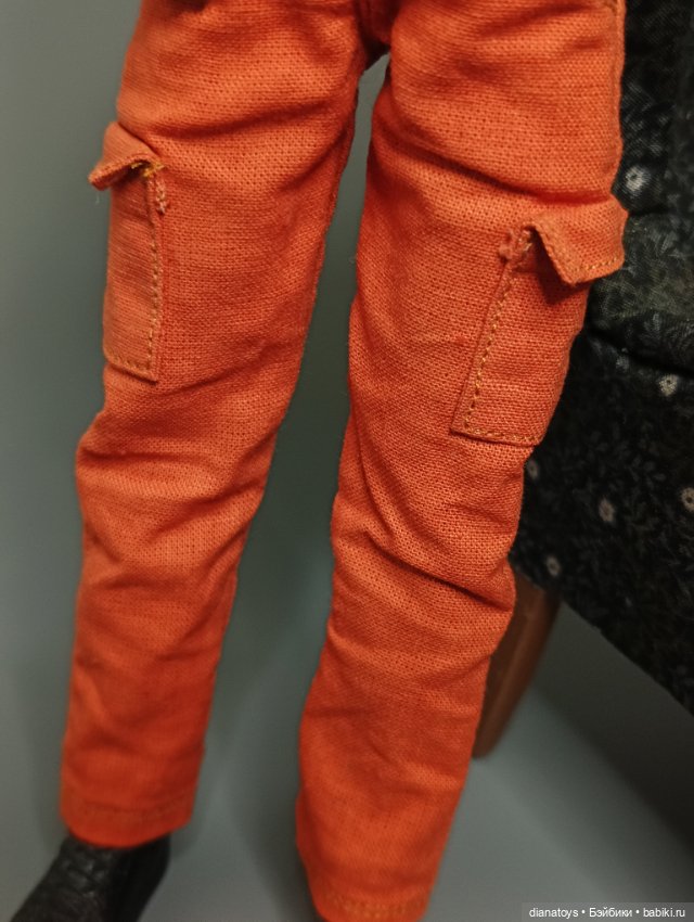 Комбез для Кена барби, цвет кирпичный (фото 6)