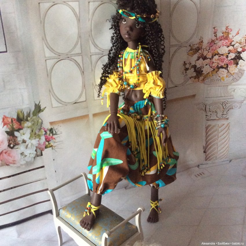 Шоколадная Тоби — Куклы BJD