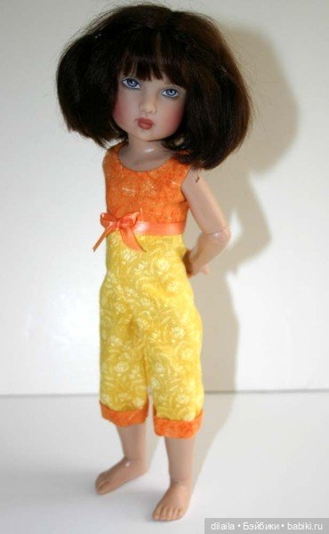Выкройка PDF в натуральную величину / комбинезон, жакет и платье для куклы Бетани Киш 30 см (фото 3)