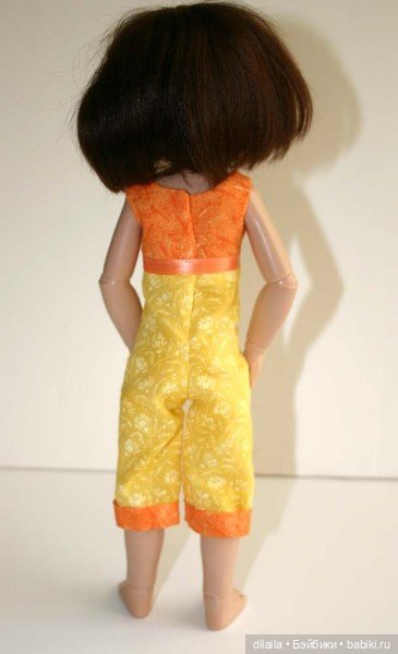 Выкройка PDF в натуральную величину / комбинезон, жакет и платье для куклы Бетани Киш 30 см (фото 4)
