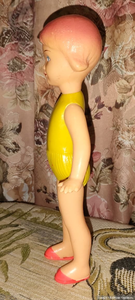 Кукла СССР. Гимнастка, целлулоид (фото 4)