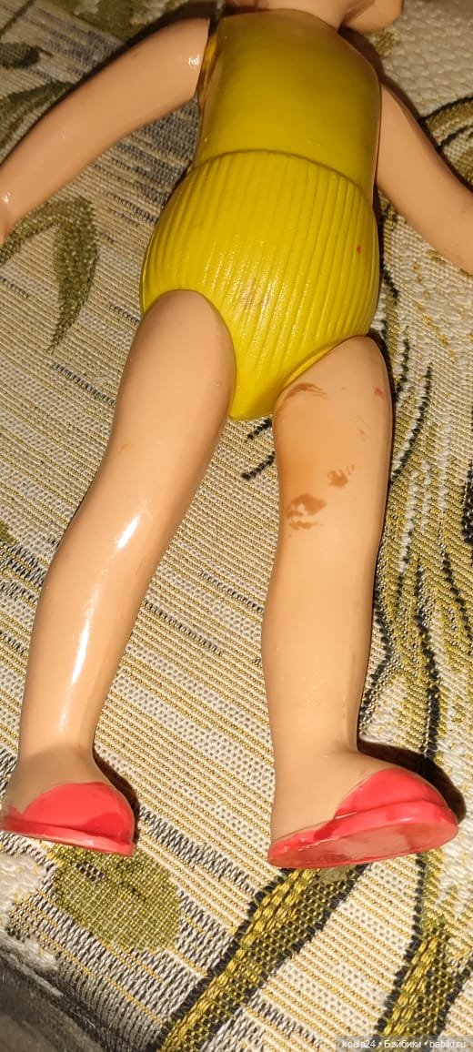 Кукла СССР. Гимнастка, целлулоид (фото 9)