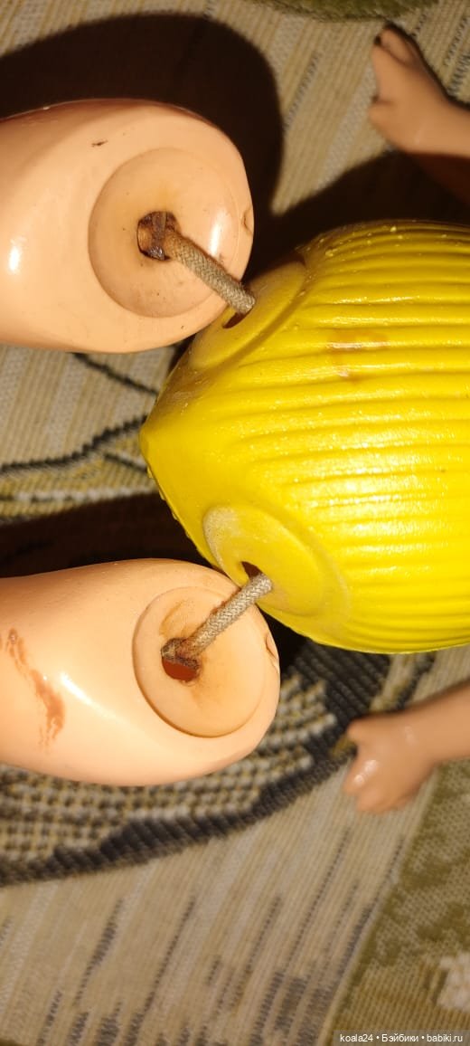 Кукла СССР. Гимнастка, целлулоид