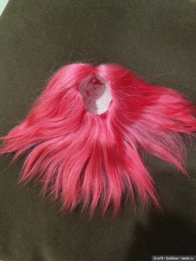 Авторский парик для куклы бжд Esha от Елены Шкаровой (фото 4)