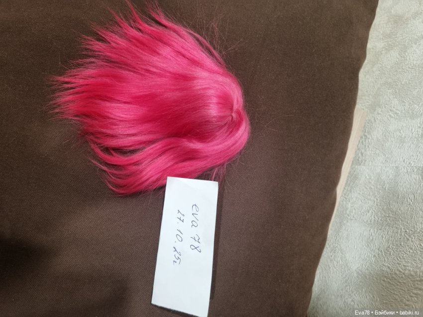 Авторский парик для куклы бжд Esha от Елены Шкаровой (фото 5)