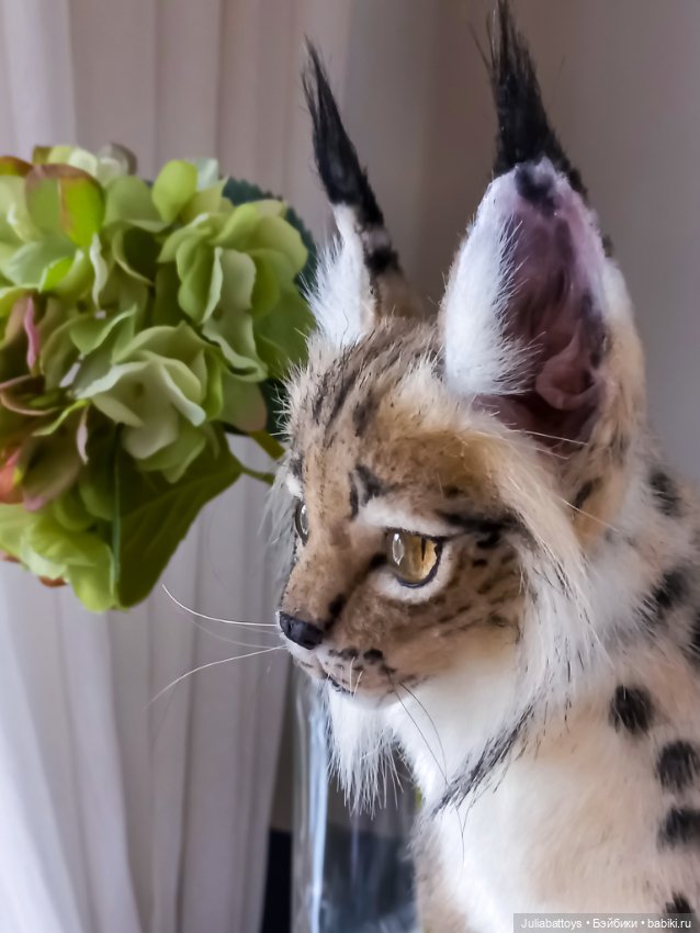 Мягкая игрушка рысь | Иберейская рысь ✨️ (фото 5)