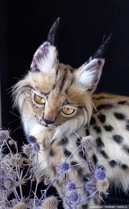 Мягкая игрушка рысь | Иберейская рысь ✨️