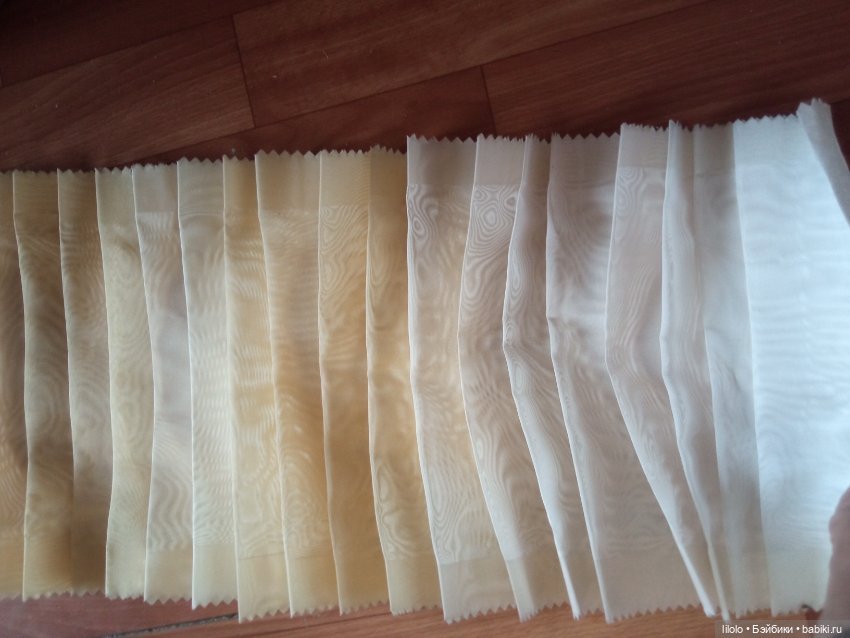 Образцы вуали для кукольного рукоделия (фото 2)