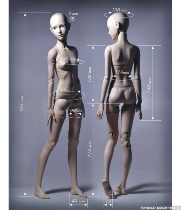 Платье для Заи или другой авторской куклы 35см (фото 8)