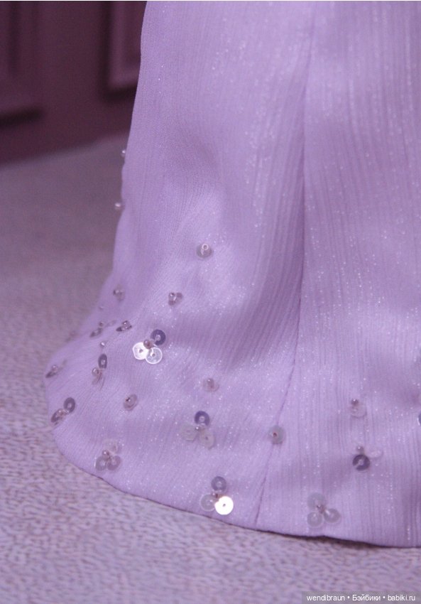 Платье для Заи или другой авторской куклы 35см (фото 6)