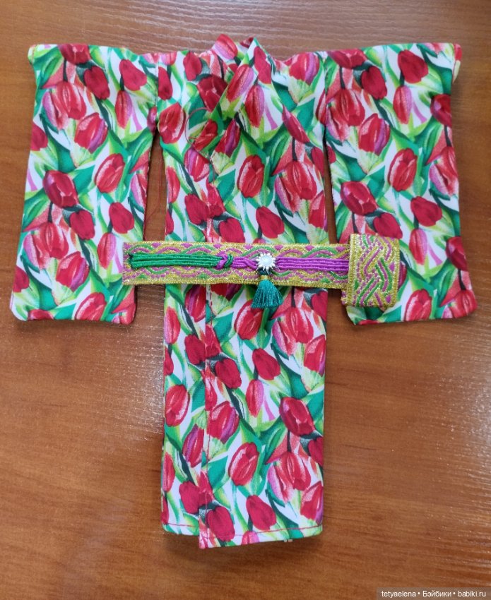 Кимоно для куклы Барби — Одежда для кукол (фото 3)
