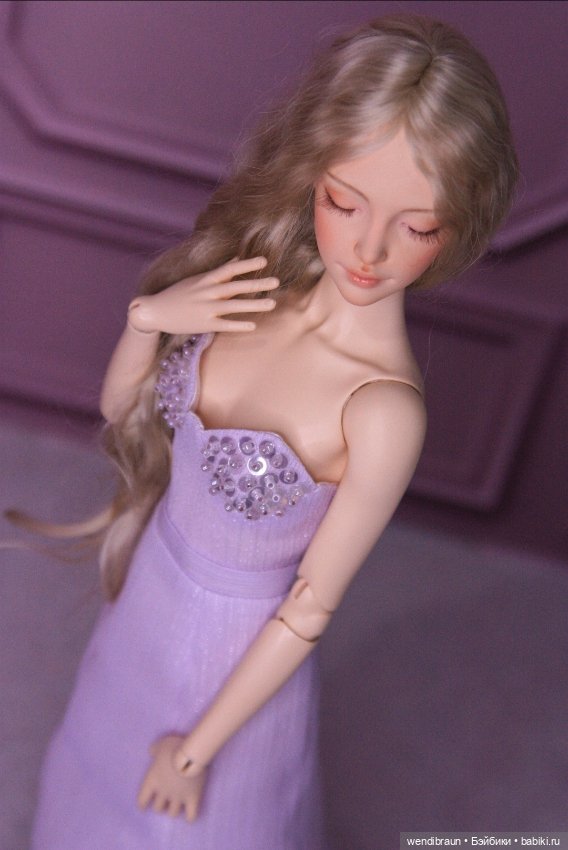 Платье для Заи или другой авторской куклы 35см (фото 4)