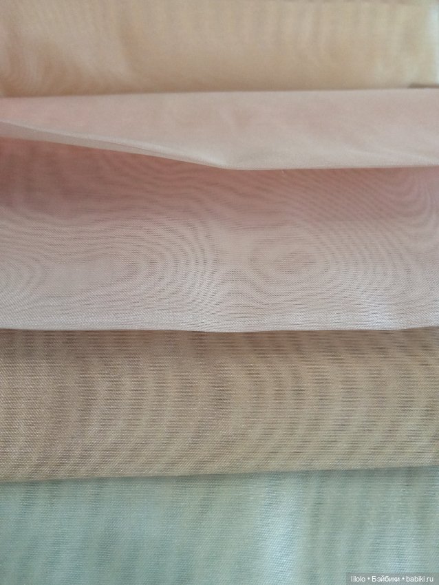 Образцы вуали для кукольного рукоделия (фото 3)